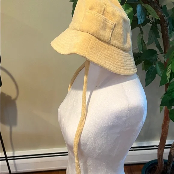 Lack Of Color Yellow Kids Bucket Hat - Picture 2 of 4